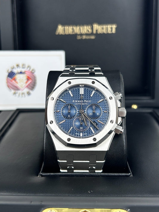 Audemars Piguet Royal Oak Chronograph - Blue Dial - 2016 - 26320ST