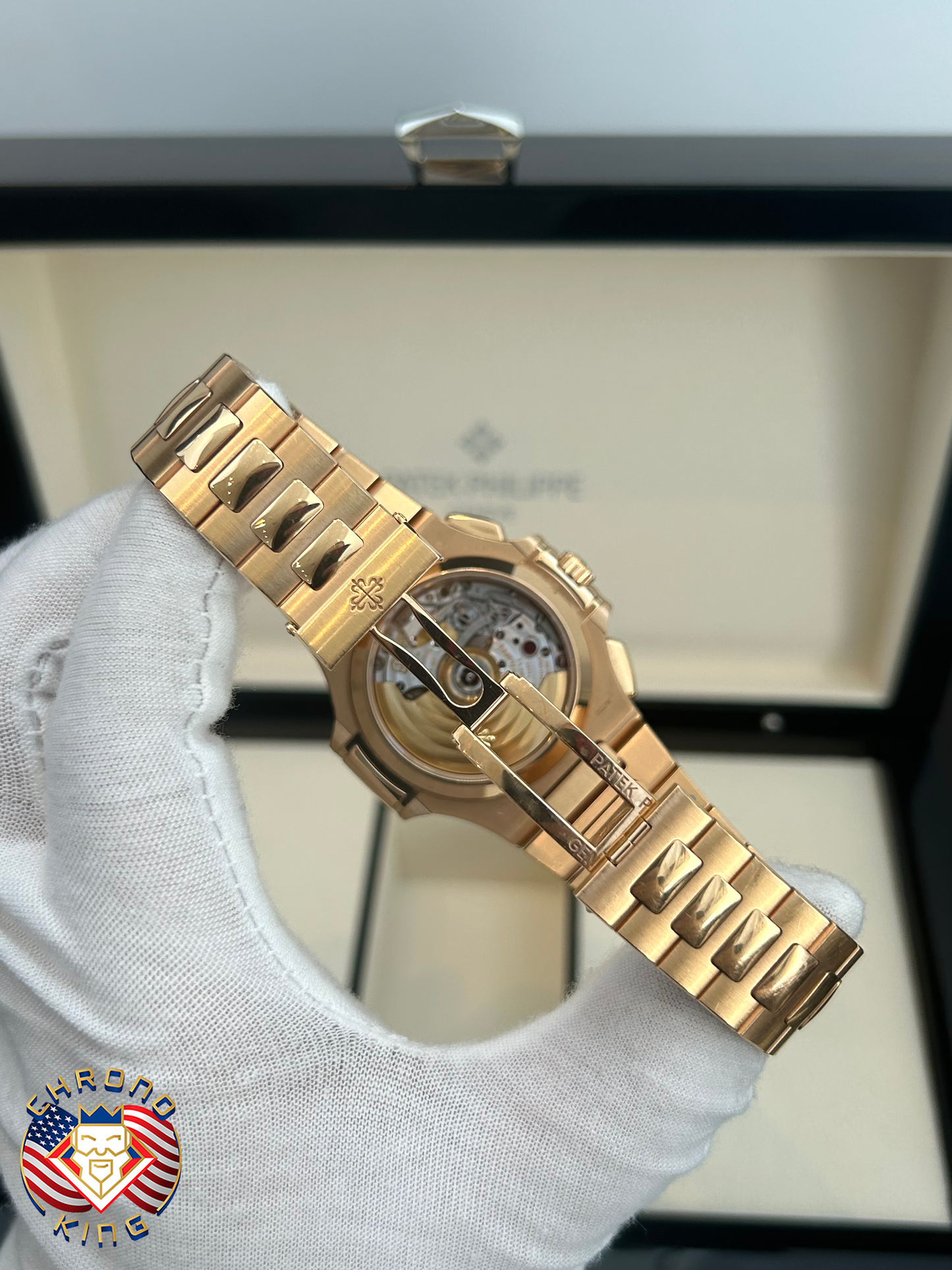 Patek Philippe Nautilus - 5980R - Rose Gold - 2018 - Brown Dial