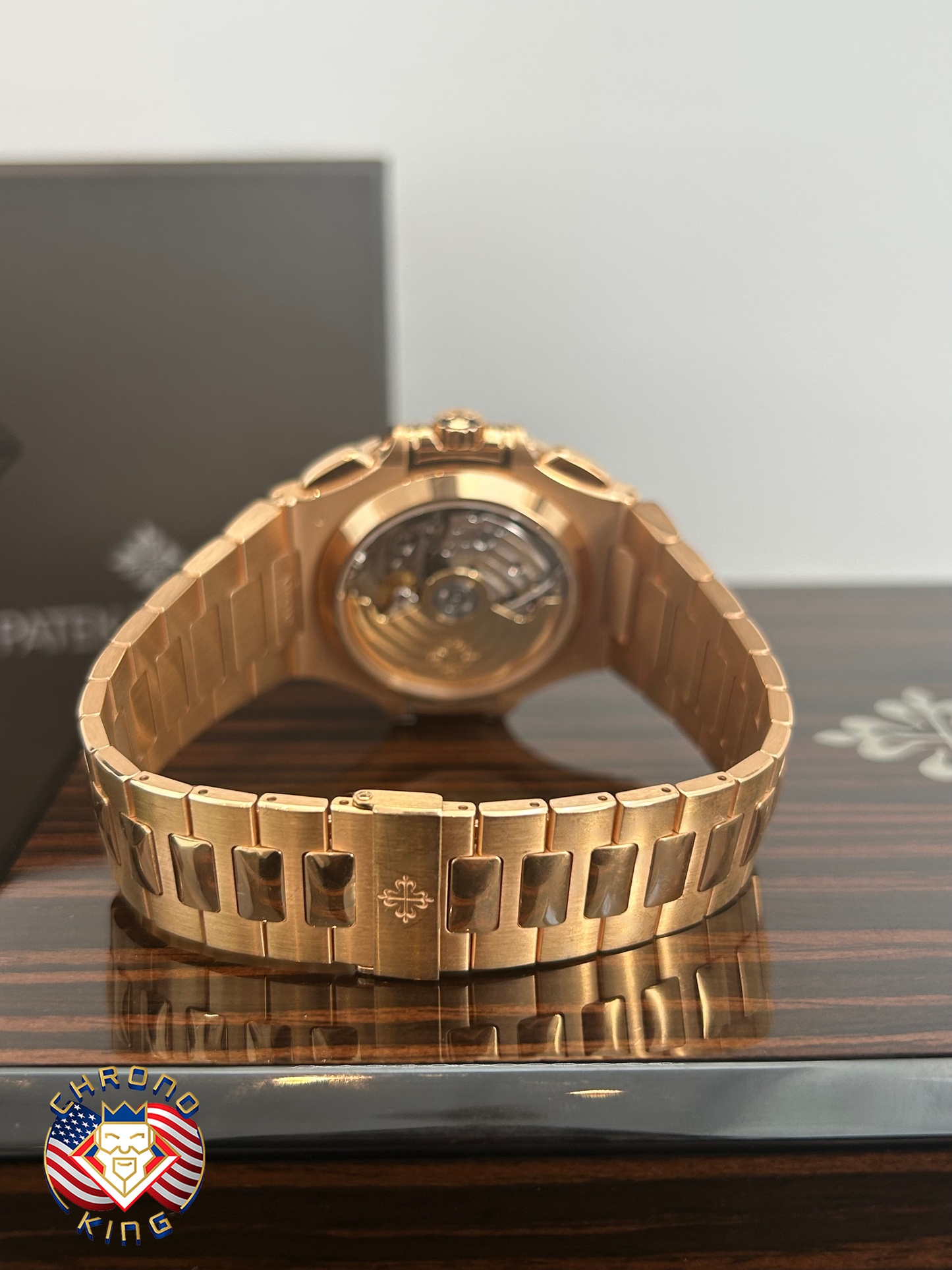 Patek Philippe Nautilus - 5980R - Rose Gold - 2018 - Brown Dial